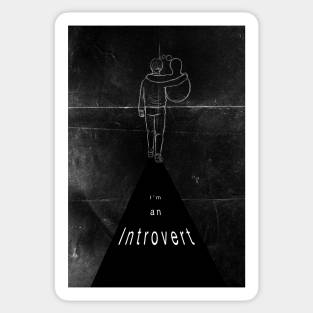 Introvert Sticker